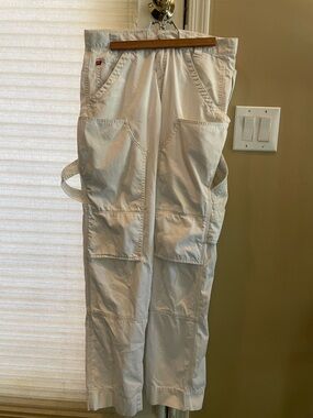 Miss Sixty White Cargo Painter-Style Pants Y2K Vintage